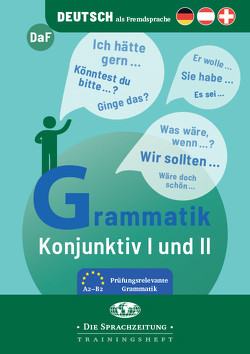 Grammatik: Konjunktiv I und II von Schiffer,  Anne-Kathrein