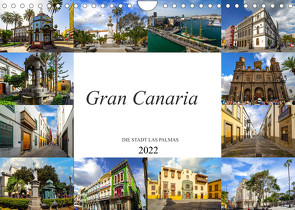 Gran Canaria Die Stadt Las Palmas (Wandkalender 2022 DIN A4 quer) von Meutzner,  Dirk
