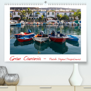 Gran Canaria – Puerto Mogan/Maspalomas (Premium, hochwertiger DIN A2 Wandkalender 2023, Kunstdruck in Hochglanz) von Bücker,  Michael