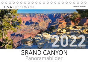 GRAND CANYON Panoramabilder (Tischkalender 2022 DIN A5 quer) von Wilczek,  Dieter-M.