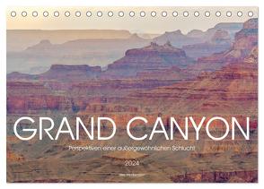 Grand Canyon – Perspektiven einer außergewöhnlichen Schlucht (Tischkalender 2024 DIN A5 quer), CALVENDO Monatskalender von Weidemann,  Silke