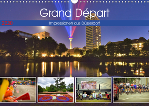 Grand Départ – Impressionen aus Düsseldorf (Wandkalender 2020 DIN A3 quer) von Hackstein,  Bettina