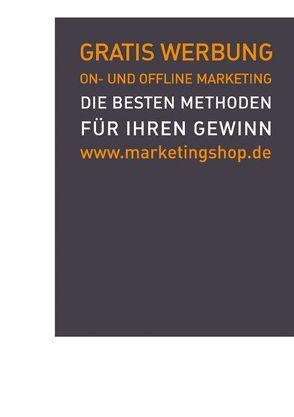 Gratis Werbung On- und Offline Marketing