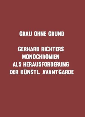 Grau ohne Grund von Friedrich,  Julia