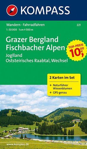 KOMPASS Wanderkarte Grazer Bergland – Fischbacher Alpen von KOMPASS-Karten GmbH