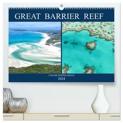 Great Barrier Reef und die Whitsundays (hochwertiger Premium Wandkalender 2024 DIN A2 quer), Kunstdruck in Hochglanz von Styppa,  Robert