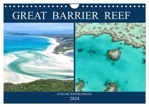 Great Barrier Reef und die Whitsundays (Wandkalender 2024 DIN A4 quer), CALVENDO Monatskalender von Styppa,  Robert