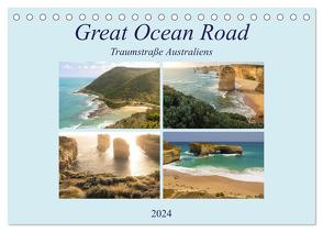 Great Ocean Road – Traumstraße Australiens (Tischkalender 2024 DIN A5 quer), CALVENDO Monatskalender von Wasilewski,  Martin