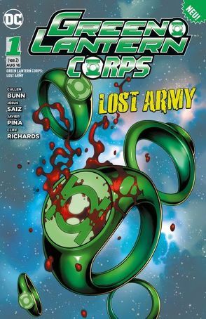 Green Lantern: Lost Army von Bunn,  Cullen, Saiz,  Jesus