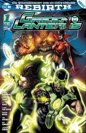 Green Lanterns von Benes,  Ed, Heiss,  Christian, Humphries,  Sam, Johns,  Geoff, Rocha,  Robson, van Sciver,  Ethan