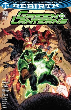 Green Lanterns von Cliquet,  Ronan, Derenick,  Thomas, Edwards,  Neil, Heiss,  Christian, Humphries,  Sam, Mendoca,  Minguel, Pansica,  Eduardo, Rocha,  Robson