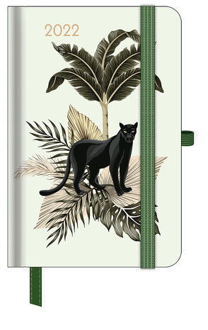 GreenLine Diary Jungle 2022 – Buchkalender – Taschenkalender – 10×15