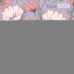 GreenLine Floral 2024 – Wand-Kalender – Broschüren-Kalender – 30×30 – 30×60 geöffnet – Blumen