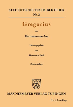 Gregorius von Hartmann von Aue, Paul,  Hermann