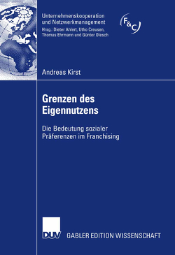 Grenzen des Eigennutzens von Kirst,  Andreas