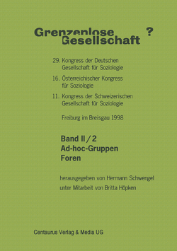 Grenzenlose Gesellschaft von Schwengel,  Hermann