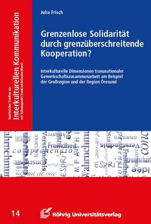 Grenzenlose Solidarität durch grenzüberschreitende Kooperation? von Frisch,  Julia