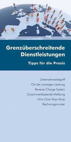 Grenzüberschreitende Dienstleistungen von Weinzierl,  Christine