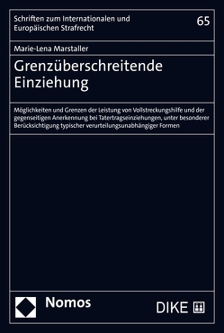 Grenzüberschreitende Einziehung von Marstaller,  Marie-Lena