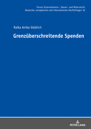 Grenzüberschreitende Spenden von Voldrich,  Raika