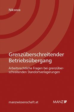 Grenzüberschreitender Betriebsübergang von Niksova,  Diana