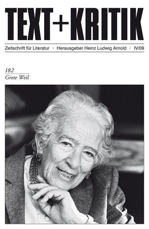 Grete Weil von Arnold,  Heinz Ludwig