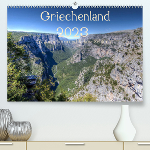 Griechenland 2023 – Zagorochoria und Vikos-Schlucht (Premium, hochwertiger DIN A2 Wandkalender 2023, Kunstdruck in Hochglanz) von Bob,  Alexander