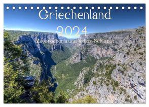 Griechenland 2024 – Zagorochoria und Vikos-Schlucht (Tischkalender 2024 DIN A5 quer), CALVENDO Monatskalender von Bob,  Alexander