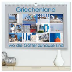 Griechenland – wo die Götter zuhause sind (hochwertiger Premium Wandkalender 2024 DIN A2 quer), Kunstdruck in Hochglanz von Watzinger,  Max