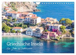 Griechische Inseln – Ein Jahr im Mittelmeer (Wandkalender 2024 DIN A4 quer), CALVENDO Monatskalender von Colombo,  Matteo