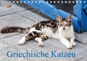 Griechische Katzen (Tischkalender 2019 DIN A5 quer) von Lumplecker,  Christine