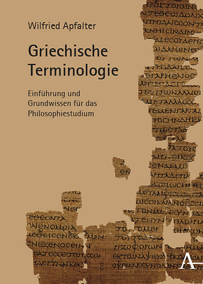 Griechische Terminologie von Apfalter,  Wilfried