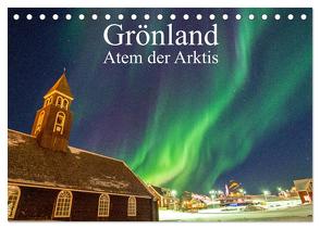 Grönland – Atem der Arktis (Tischkalender 2024 DIN A5 quer), CALVENDO Monatskalender von Rauber,  Benjamin