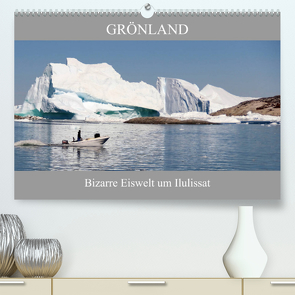 Grönland Bizarre Eiswelt um Ilulissat (Premium, hochwertiger DIN A2 Wandkalender 2023, Kunstdruck in Hochglanz) von Becker,  Bernd