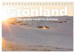 Grönland – Das große Land im Schnee. (Tischkalender 2024 DIN A5 quer), CALVENDO Monatskalender von Lederer,  Benjamin