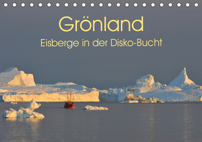 Grönland: Eisberge in der Disko Bucht (Tischkalender 2021 DIN A5 quer) von Weiß,  Elmar