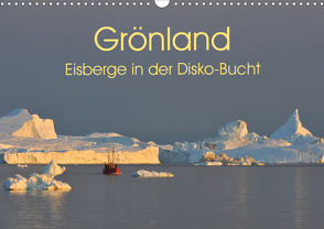 Grönland: Eisberge in der Disko Bucht (Wandkalender 2021 DIN A3 quer) von Weiß,  Elmar