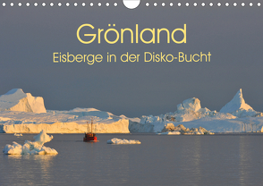 Grönland: Eisberge in der Disko Bucht (Wandkalender 2021 DIN A4 quer) von Weiß,  Elmar