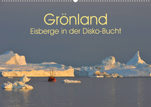 Grönland: Eisberge in der Disko Bucht (Wandkalender 2023 DIN A2 quer) von Weiß,  Elmar