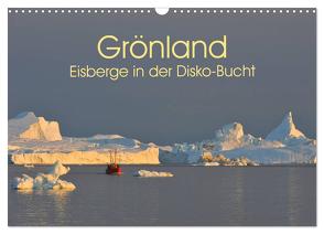 Grönland: Eisberge in der Disko Bucht (Wandkalender 2024 DIN A3 quer), CALVENDO Monatskalender von Weiß,  Elmar