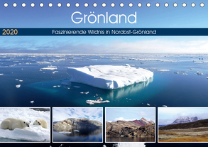 Grönland – Faszinierende Wildnis in Nordost-Grönland (Tischkalender 2020 DIN A5 quer) von Travelinspired.de