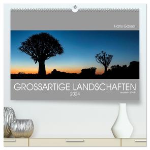 GROSSARTIGE LANDSCHAFTEN unserer Erde 2024 (hochwertiger Premium Wandkalender 2024 DIN A2 quer), Kunstdruck in Hochglanz von Gasser - www.hansgasser.com,  Hans