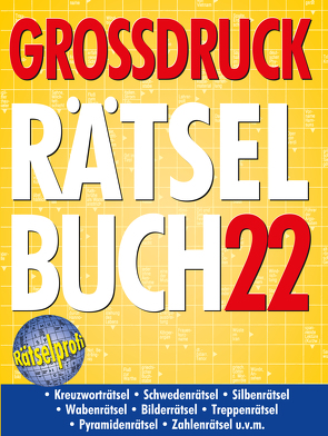 Großdruck-Rätselbuch 22