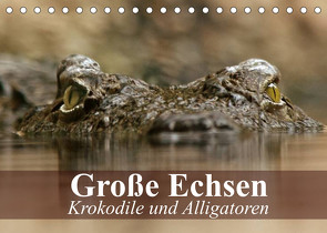 Große Echsen. Krokodile und Alligatoren (Tischkalender 2022 DIN A5 quer) von Stanzer,  Elisabeth