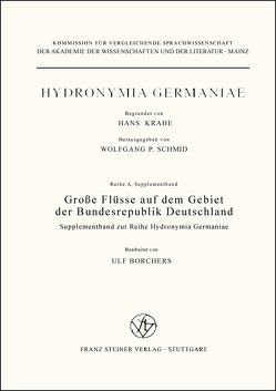 Große Flüsse auf dem Gebiet der Bundesrepublik Deutschland von Borchers,  Ulf