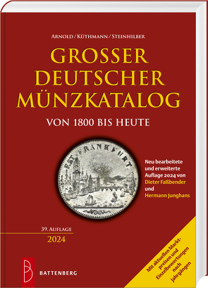 Großer deutscher Münzkatalog von Faßbender,  Dieter, Junghans,  Hermann