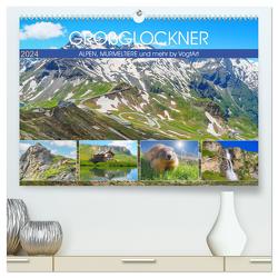 Großglockner, Alpen, Murmeltiere & mehr by VogtArt (hochwertiger Premium Wandkalender 2024 DIN A2 quer), Kunstdruck in Hochglanz von VogtArt,  VogtArt