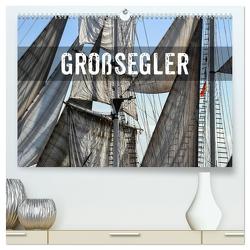 GROßSEGLER REGATTA (hochwertiger Premium Wandkalender 2024 DIN A2 quer), Kunstdruck in Hochglanz von Mühlbauer,  Holger