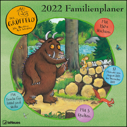 Grüffelo 2022 Familienplaner – Familien-Timer – Termin-Planer – Kinder-Kalender – Familien-Kalender – 30×30 von Donaldson,  Julia, Scheffler,  Axel