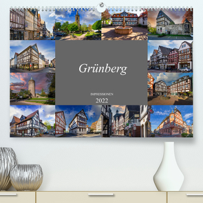 Grünberg Impressionen (Premium, hochwertiger DIN A2 Wandkalender 2022, Kunstdruck in Hochglanz) von Meutzner,  Dirk